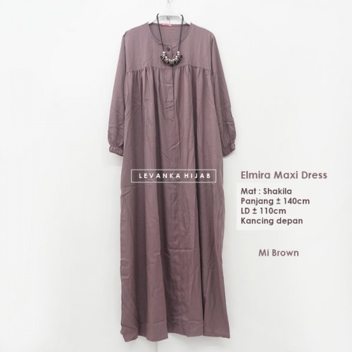 Elmira-010 Basic Dress Shakila